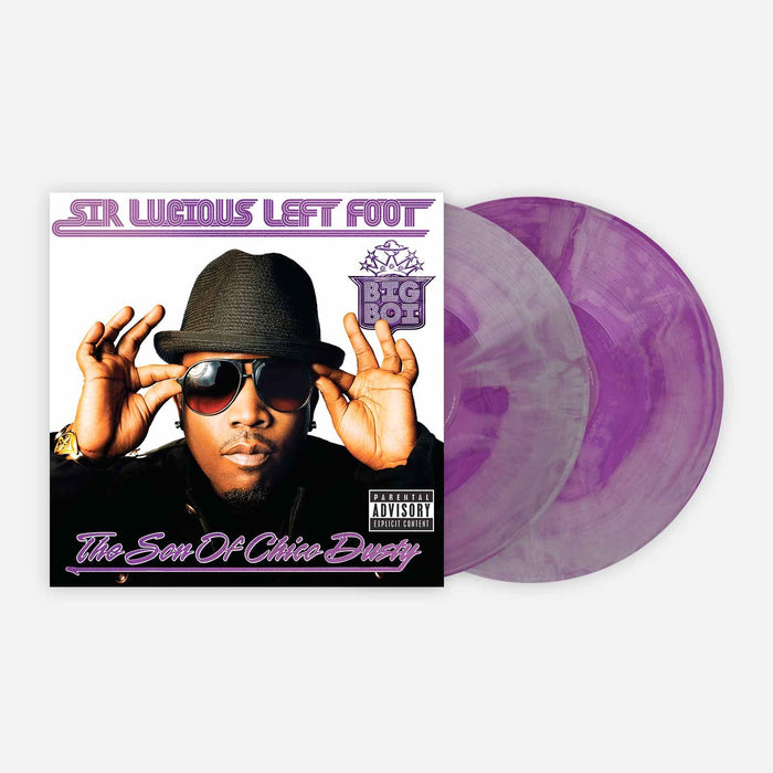 Big Boi - Sir Lucious Left Foot... The Son Of Chico Dusty VMP 2x Purple & Silver Galaxy Vinyl LP Reissue