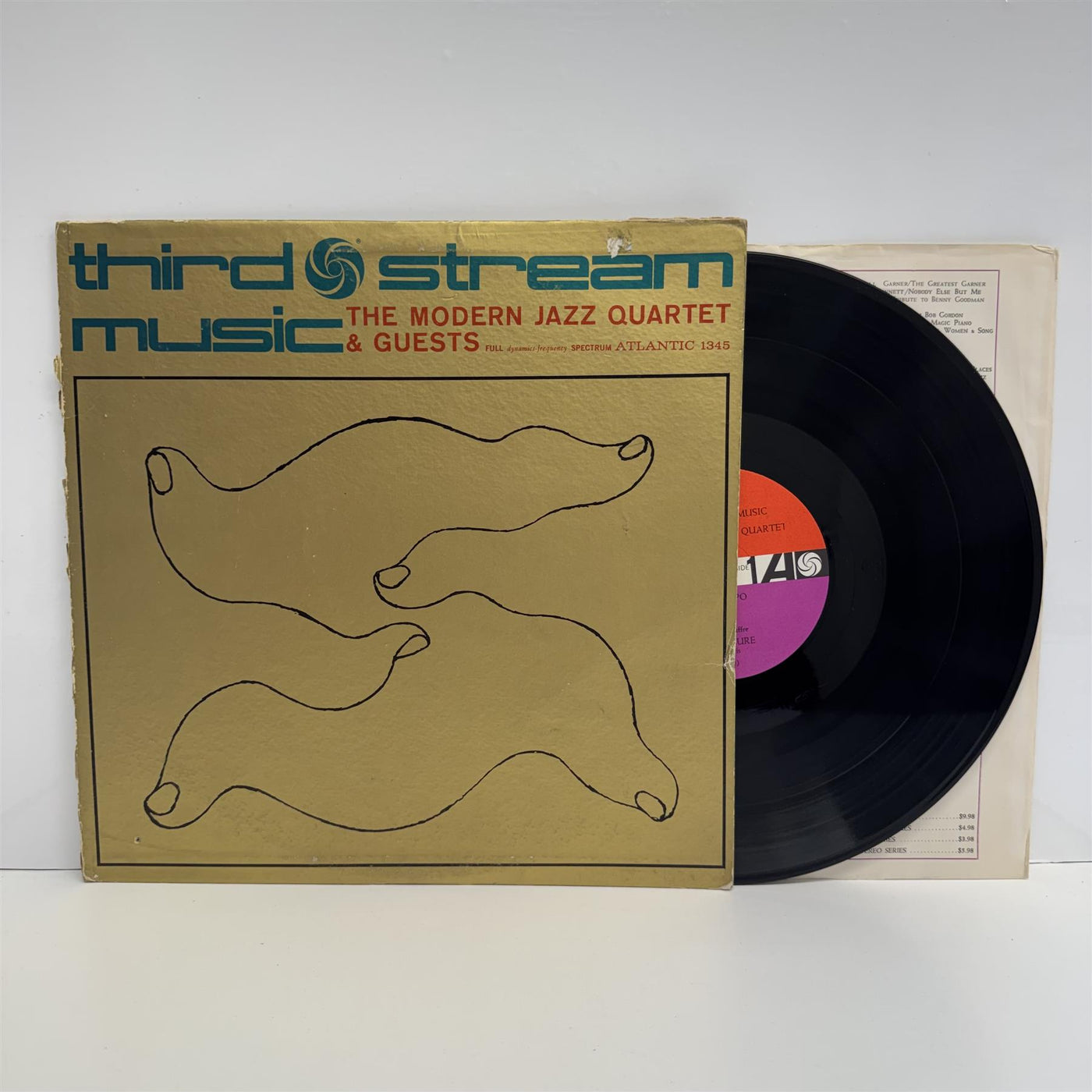 The Modern Jazz Quartet & Guests: The Jimmy Giuffre Three & The Beaux Arts String Quartet - Third Stream Music Vinyl LP
