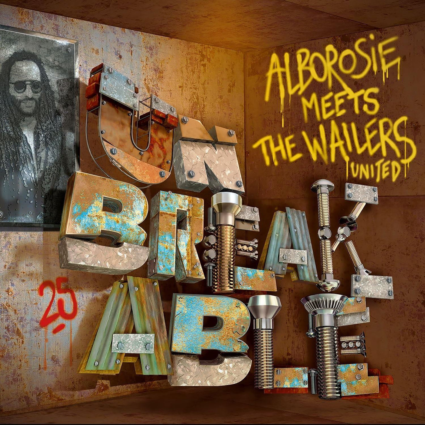Alborosie Meets The Wailers United - Unbreakable Vinyl LP + 7" Single