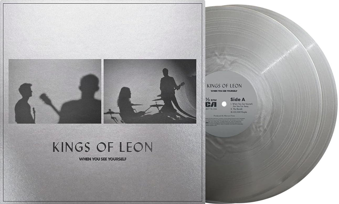 Kings Of Leon - When You See Yourself  2x Silver Swirl Vinyl LP