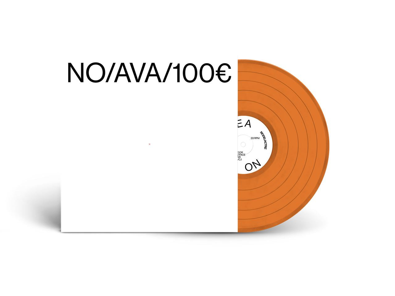 Model/Actriz - No/Ava/100€ 10-Year Anniversary Edition Orange Vinyl LP