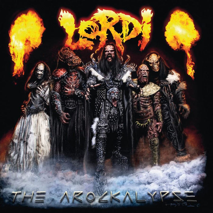 Lordi - Arockalypse Limited Edition 180G Flaming Vinyl LP Reissue