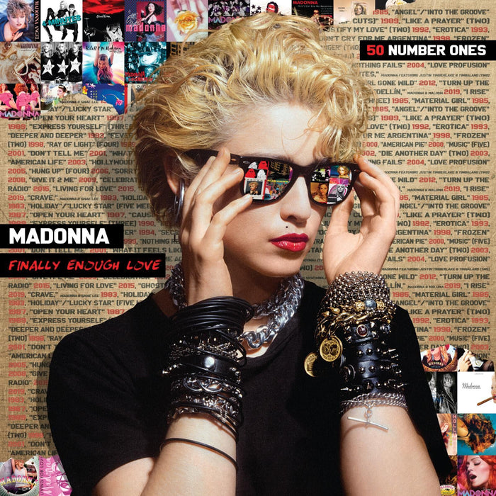 Madonna - Finally Enough Love: Fifty Number Ones Rainbow Edition 6x 180G Coloured Vinyl LP Box Set Reissue