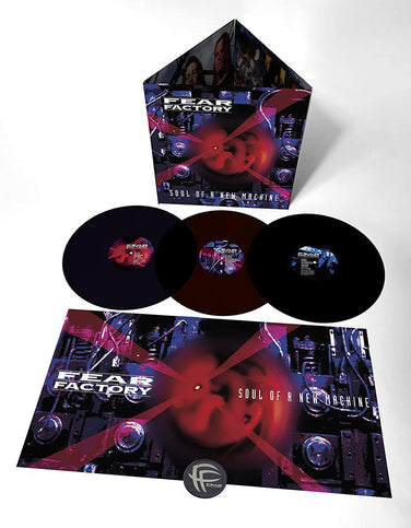 Fear Factory - Soul Of A New Machine Limited Numbered 3x Black Vinyl LP Remastered