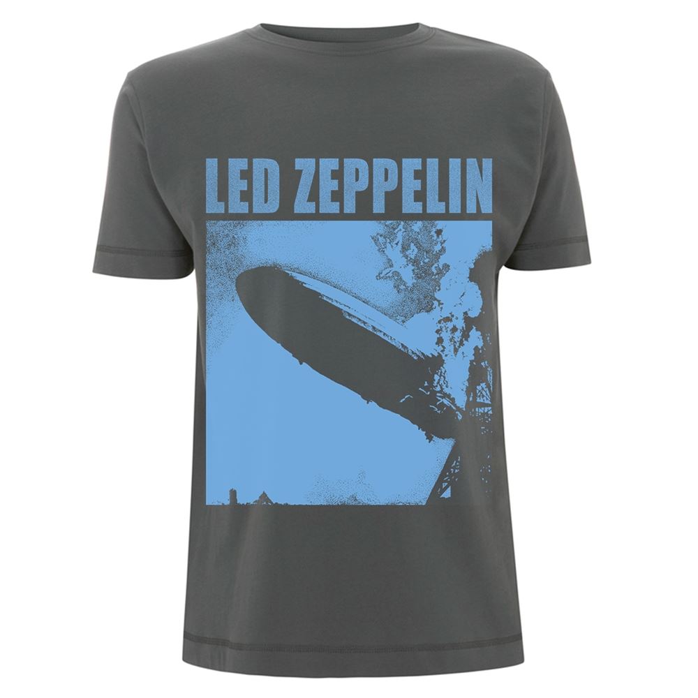 Led Zeppelin - LZ1 Blue Cover T-Shirt