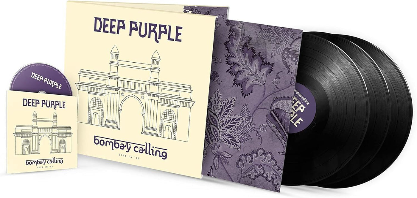 Deep Purple  - Bombay Calling - Live in '95 3x Vinyl LP + DVD