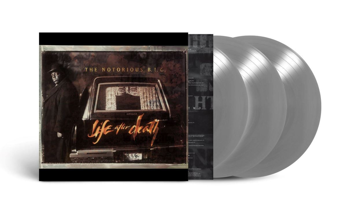 Notorious B.I.G. - Life After Death 3x Silver Vinyl LP Reissue