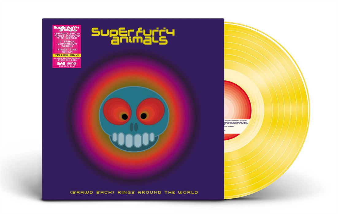 Super Furry Animals - (Brawd Bach) Rings Around The World RSD 2022 Limited Edition Yellow Vinyl LP