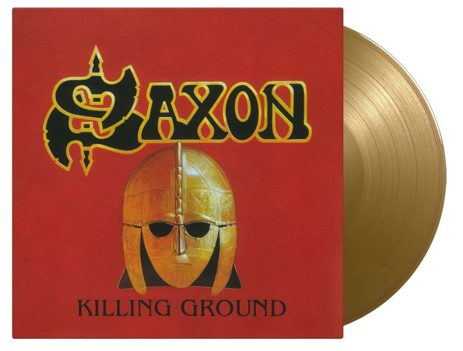 Saxon - Killing Ground Limited Edition 180G Gold Vinyl LP Reissue