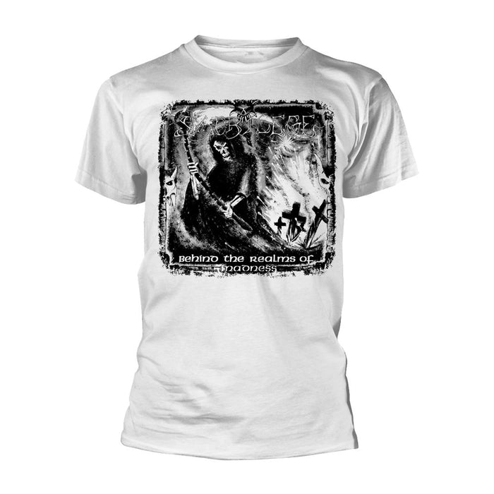 Sacrilege - Behind The Realms Of Madness (White) T-Shirt