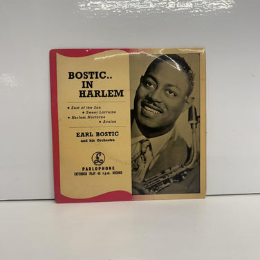 Earl Bostic And His Orchestra - Bostic In Harlem 7" Vinyl EP