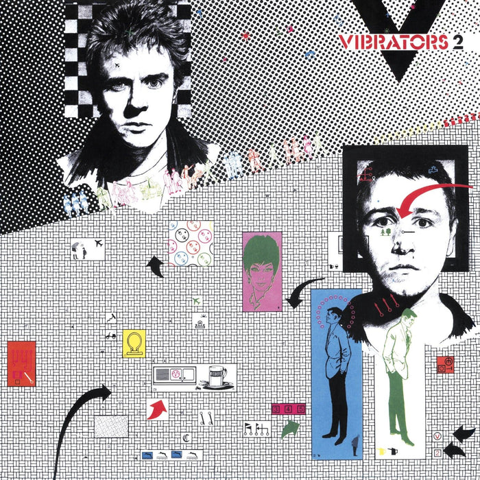 Vibrators - V2 Limited Edition 180G Translucent Red Vinyl LP Reissue