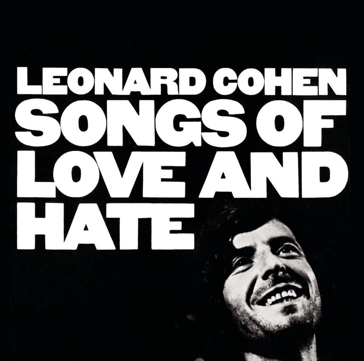 Leonard Cohen - Songs Of Love And Hate Vinyl LP Reissue