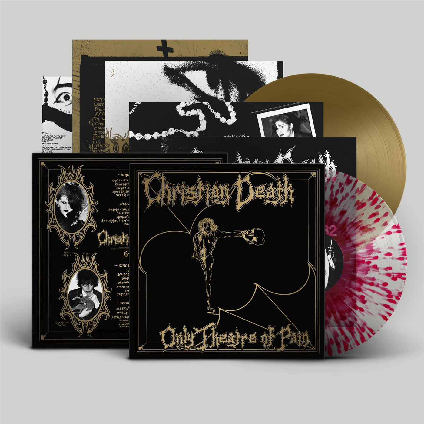 Christian Death - Only Theatre of Pain 2x Blood Sanctum Vinyl LP Reissue