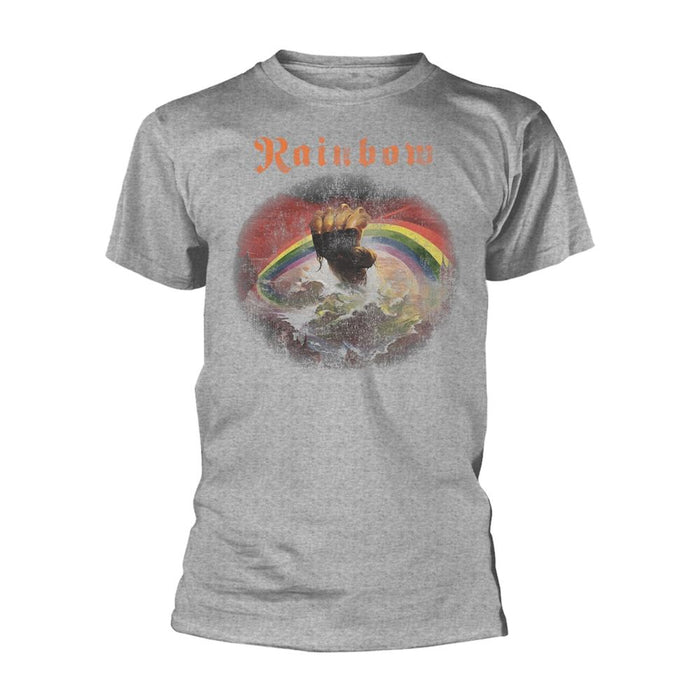 Rainbow - Rising Distressed (Sports Grey) T-Shirt