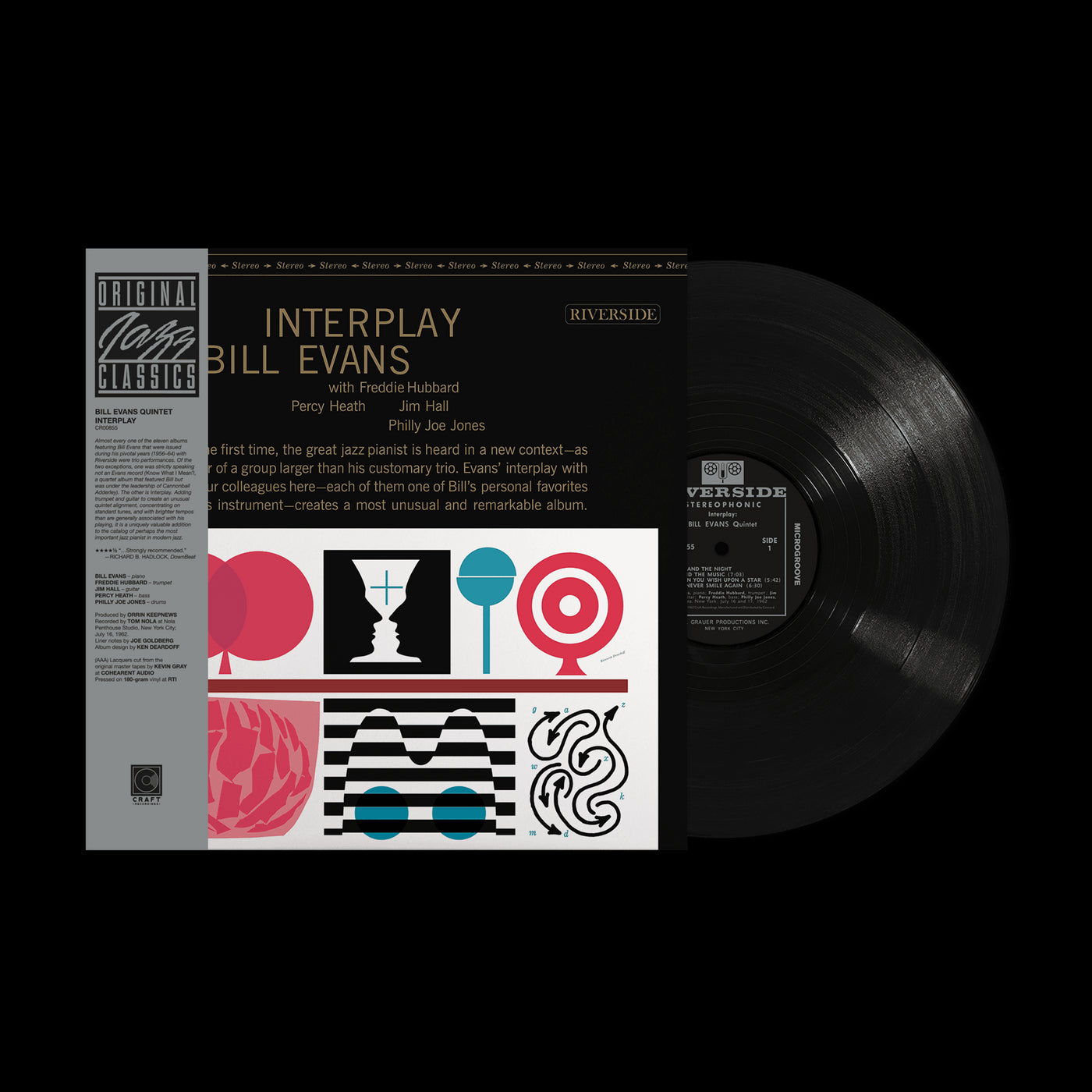 Bill Evans Quintet - Interplay 180G Vinyl LP Reissue