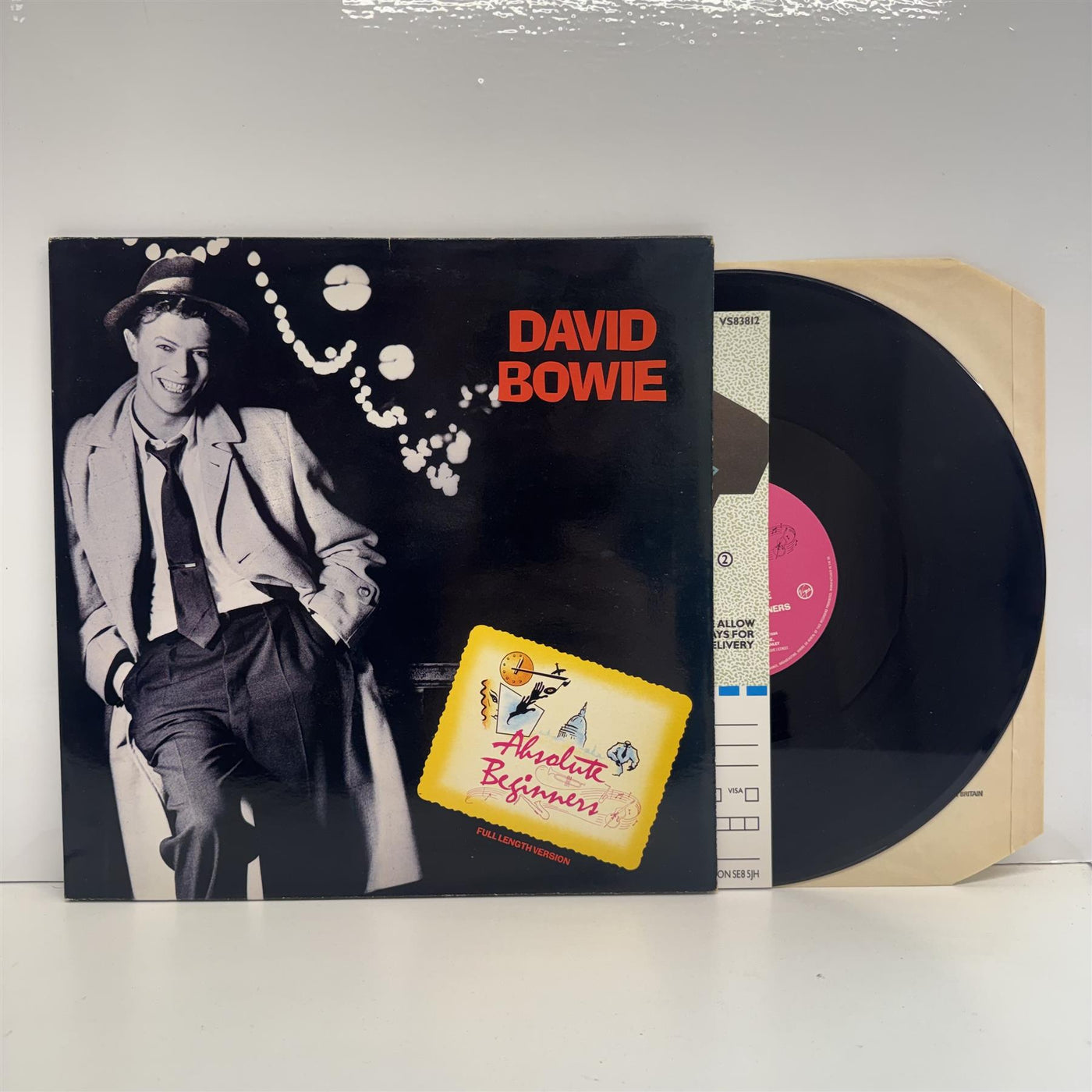 David Bowie - Absolute Beginners (Full Length Version) 12" Vinyl Single