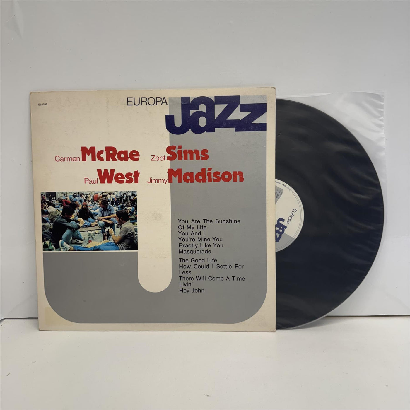 Carmen McRae - Carmen McRae Zoot Sims Paul West Jimmy Madison Vinyl LP