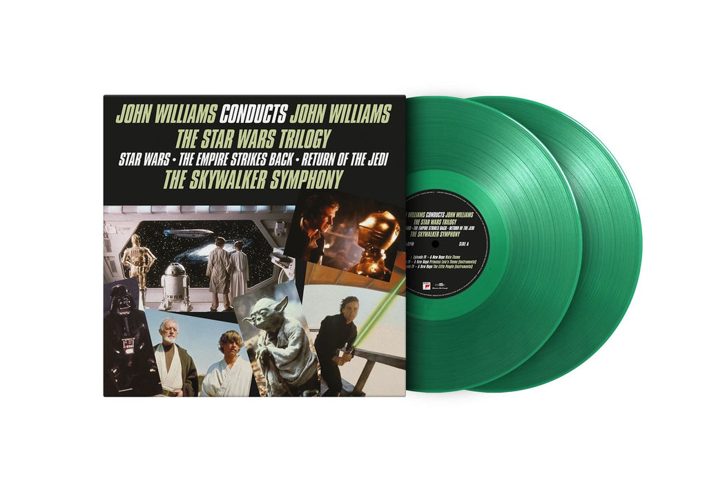 John Williams Conducts The Star Wars Trilogy - John Williams Limited Edition 2x 180G Translucent Green Vinyl LP