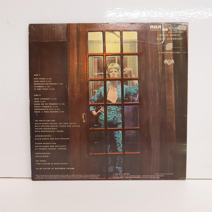 David Bowie - The Rise And Fall Of Ziggy Stardust And The Spiders From Mars Vinyl LP