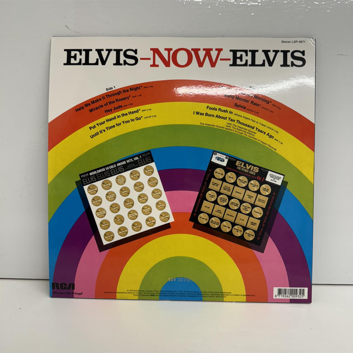Elvis Presley - Elvis Now Limited Edition 180G Solid Yellow Vinyl LP