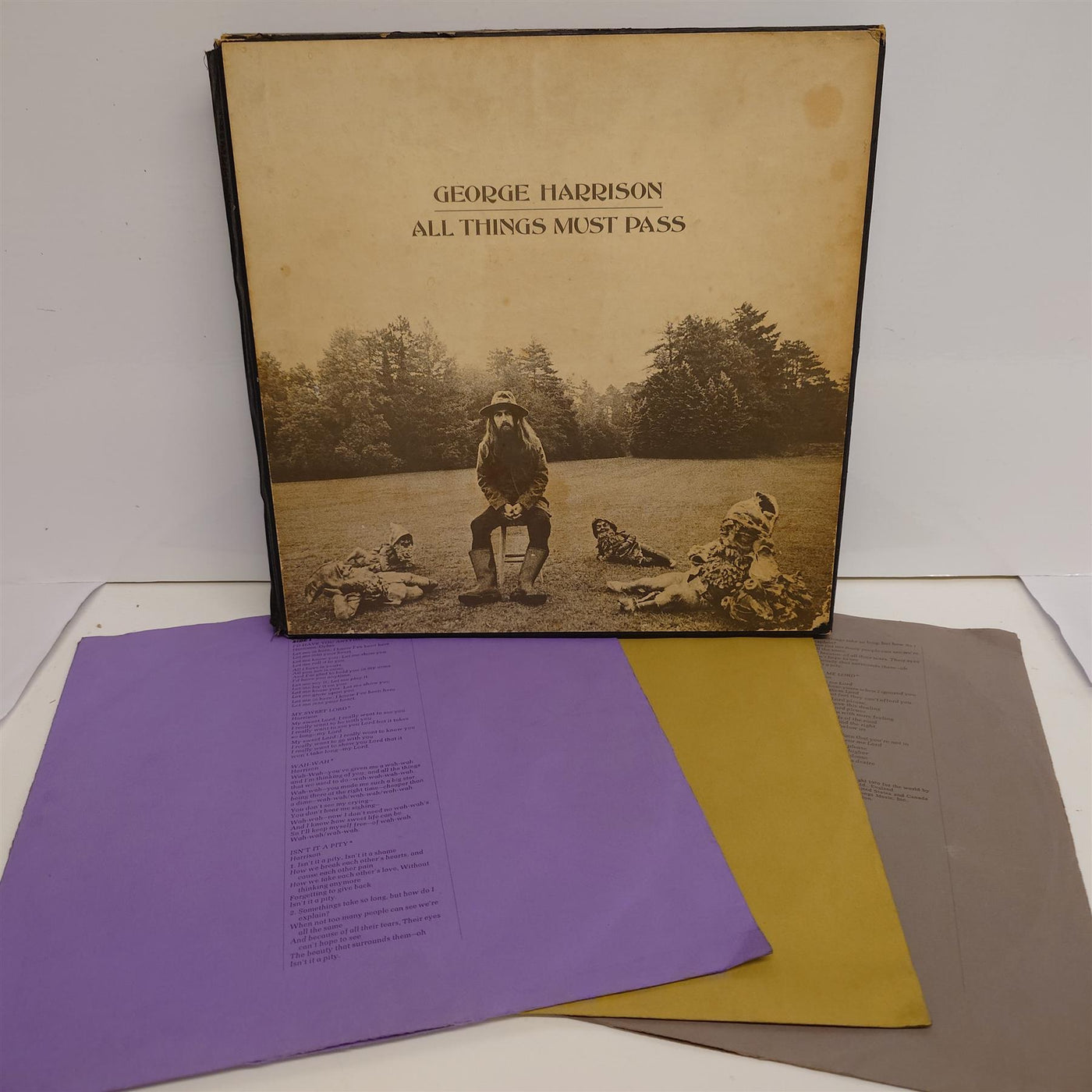 George Harrison - All Things Must Pass 3x Vinyl LP Box Set