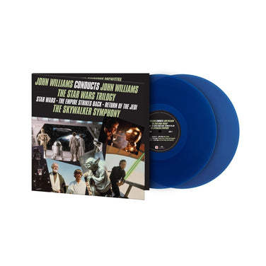 John Williams Conducts The Star Wars Trilogy - John Williams Limited Edition 2x 180G Translucent Blue Vinyl LP Reissue