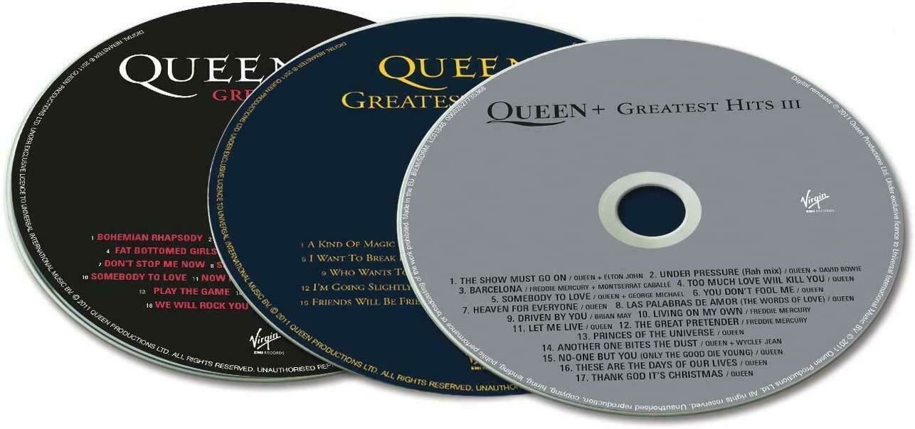Queen - Greatest Hits I II & III (The Platinum Collection) 3CD