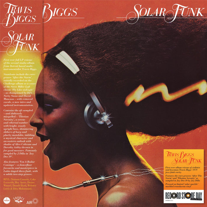 Travis Biggs - Solar Funk RSD 2024 Translucent Solar Speckle Marble Vinyl LP