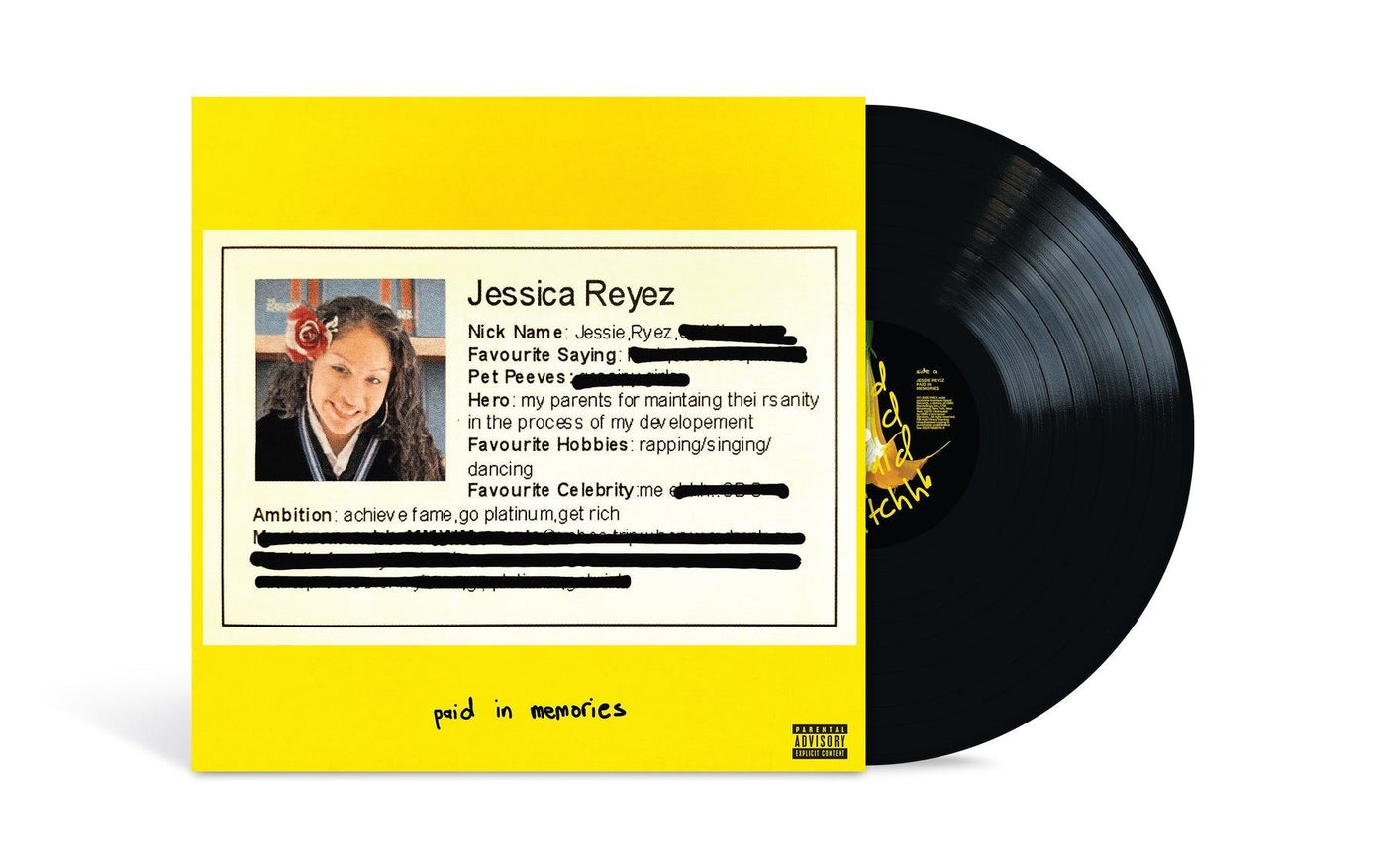 Jessie Reyez - PAID IN MEMORIES Vinyl LP