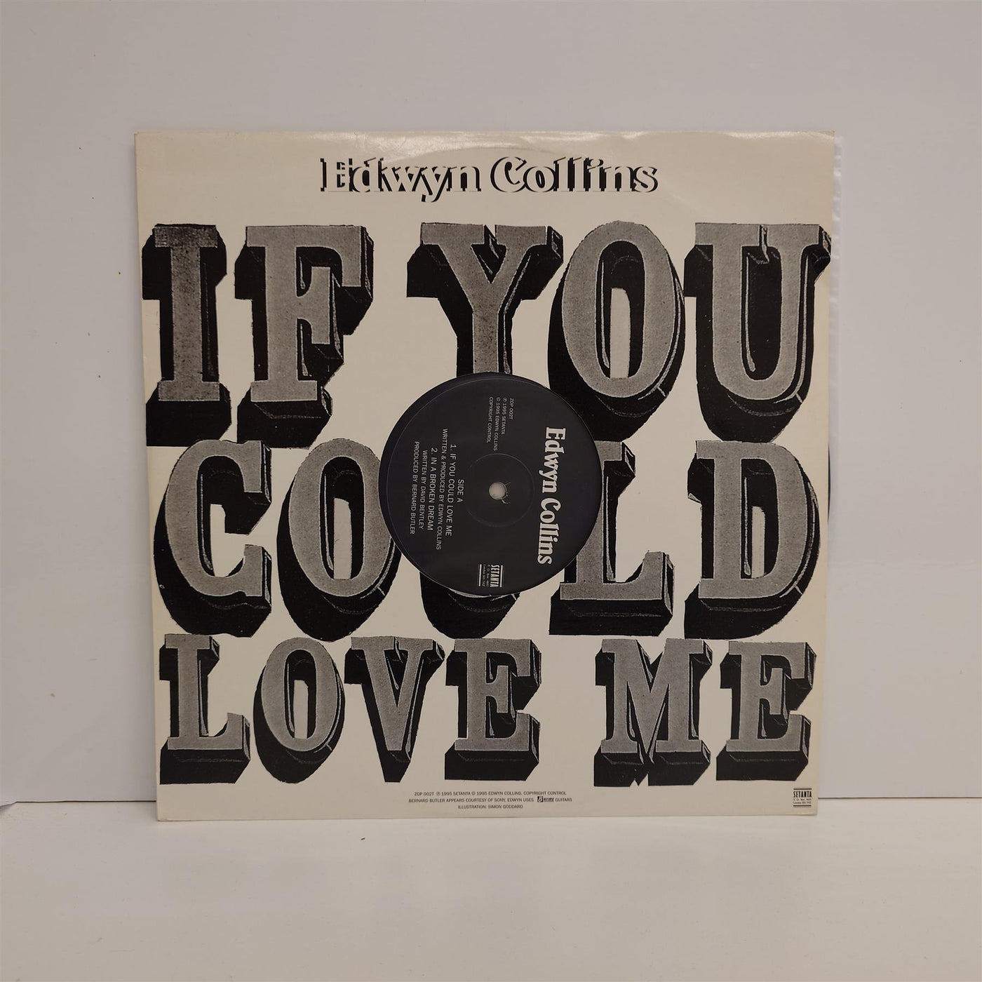 Edwyn Collins - If You Could Love Me 12" Vinyl Single
