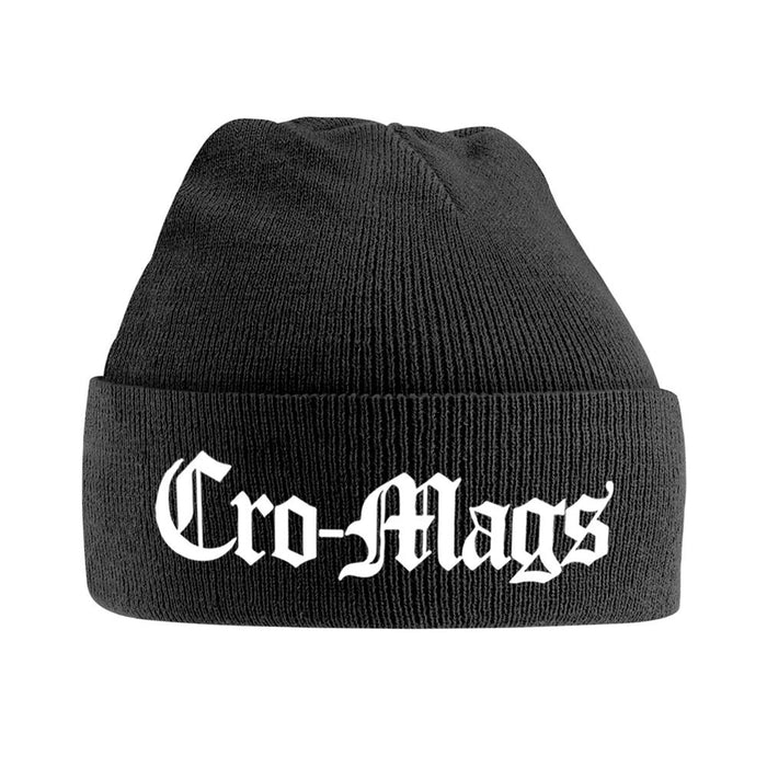 Cro-Mags - White Logo Beanie