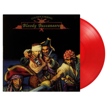 Golden Earring - Bloody Buccaneers Limited Edition 180G Translucent Red Vinyl LP Reissue