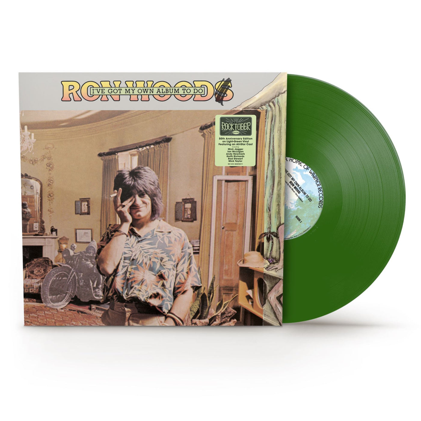 Ron Wood - I've Got My Own Album To Do Rocktober Olive Green Vinyl LP