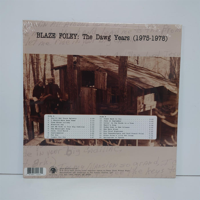 Blaze Foley - The Dawg Years Vinyl LP