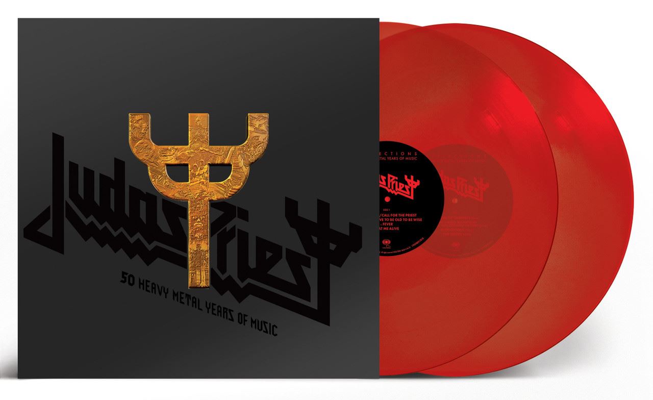 Judas Priest - Reflections - 50 Heavy Metal Years Of Music 2x Red Vinyl LP