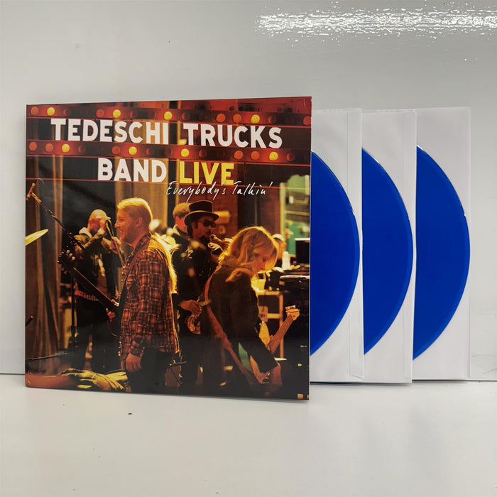 Tedeschi Trucks Band - Everybody's Talkin' 3x Limited Edition Transparent Blue Vinyl LP