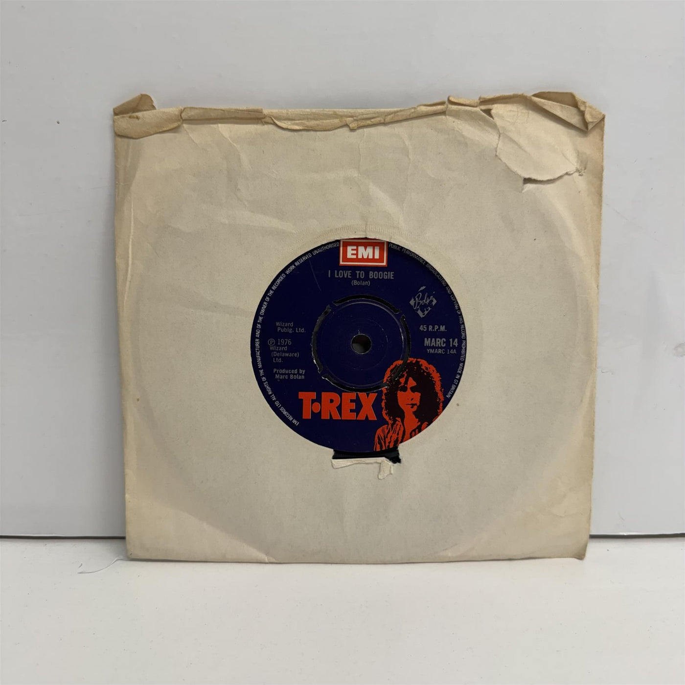 T•Rex - I Love To Boogie 7" Vinyl Single