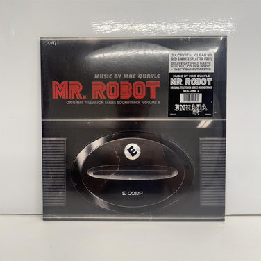 Mr. Robot: Volume 3 (Original Television Series Soundtrack) - Mac Quayle 2x Clear with Red & White Splatter Vinyl LP