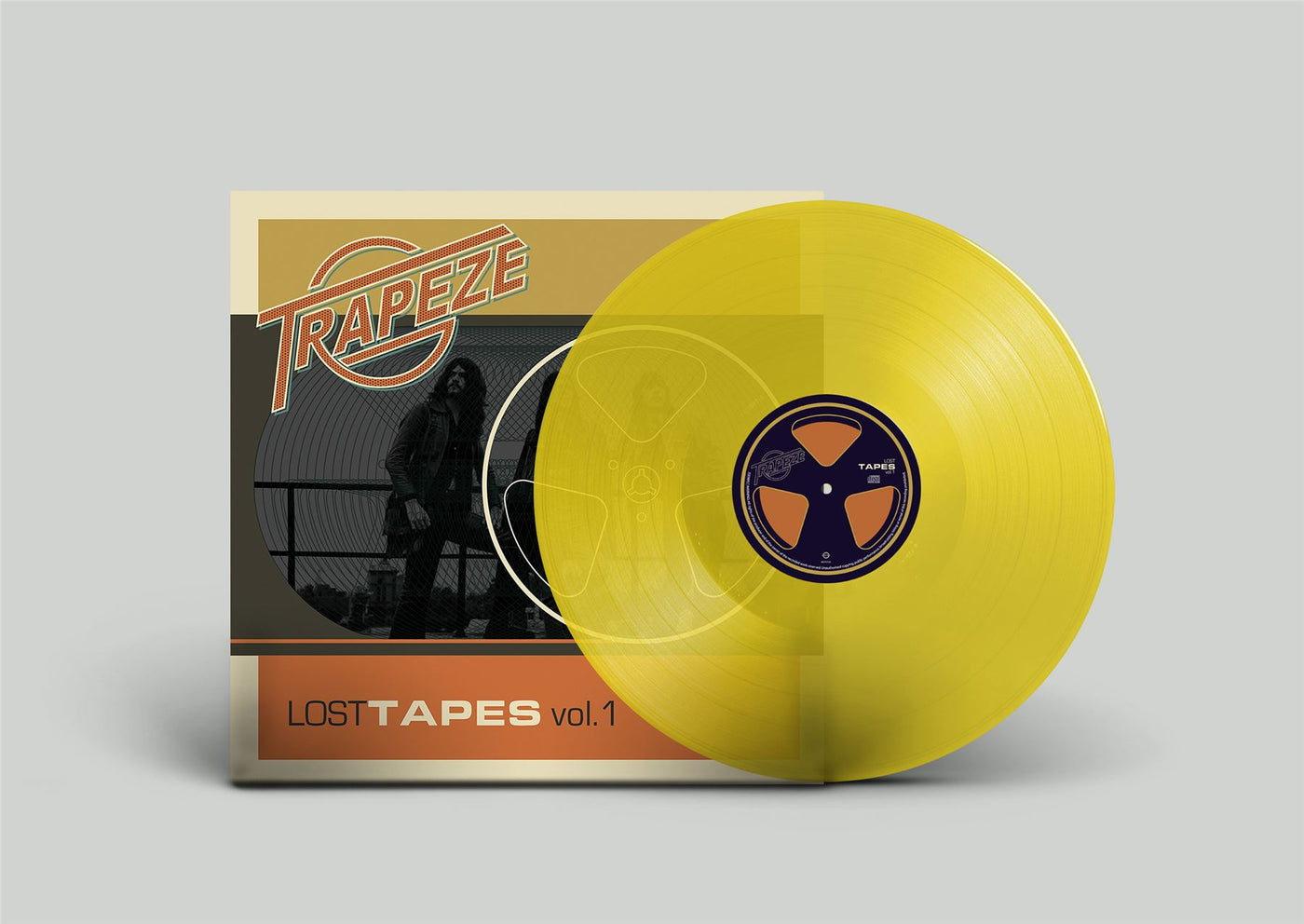 Trapeze - The Lost Tapes Vol 1 2x Transparent Yellow Vinyl LP