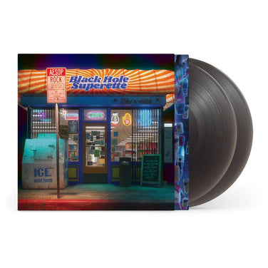 Aesop Rock - Black Hole Superette 2x Black Ice Vinyl LP