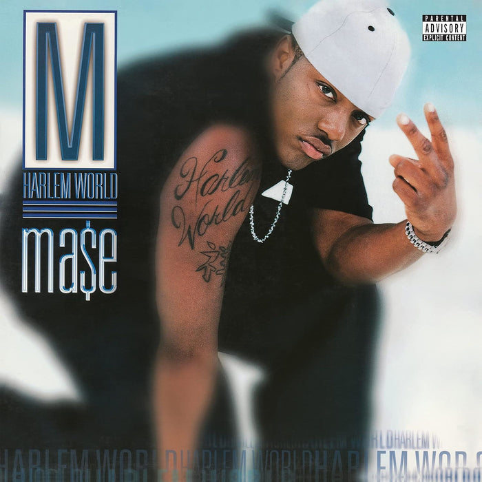 Mase - Harlem World Limited Edition 2x Translucent Light Blue Vnyl LP Reissue