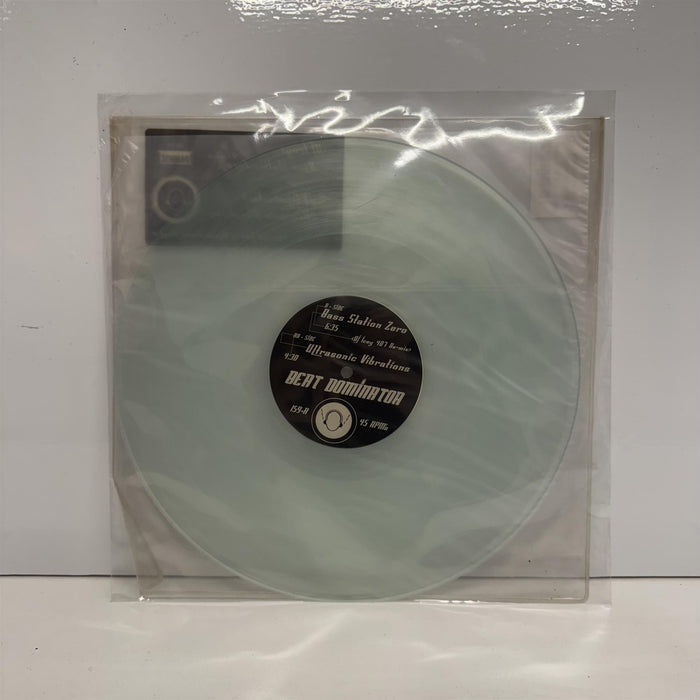 Beat Dominator - Bass Station Zero / Ultrasonic Vibrations Clear 12" Vinyl Single