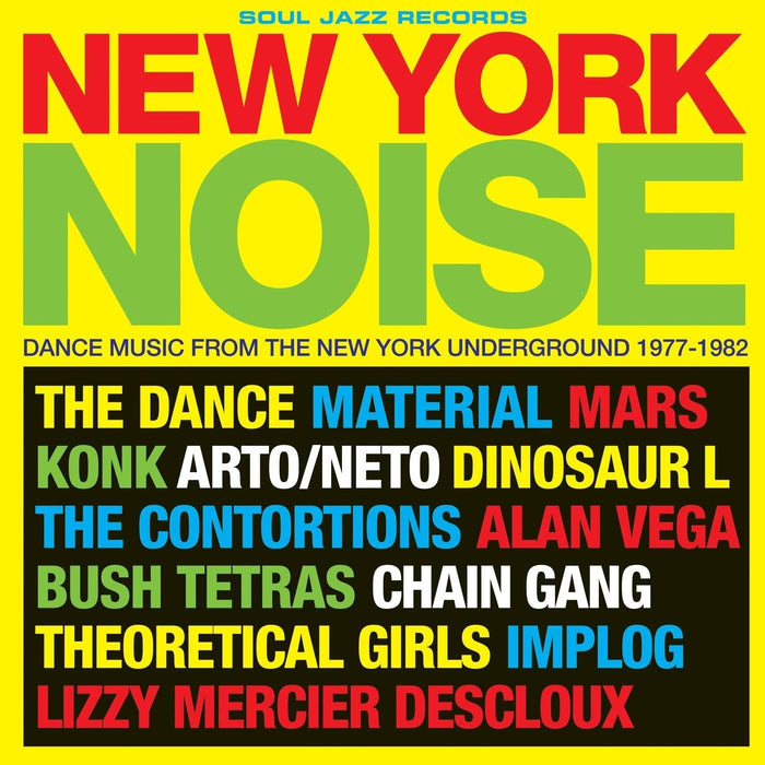 New York Noise (Dance Music From The New York Underground 1977-1982) - V/A 2x Yellow Vinyl LP