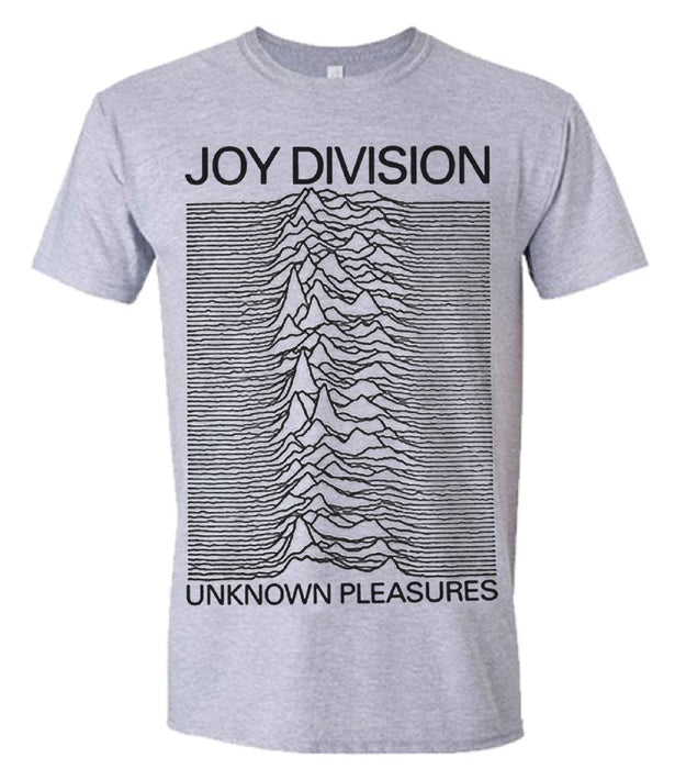 Joy Division - Unknown Pleasures (Grey) T-Shirt