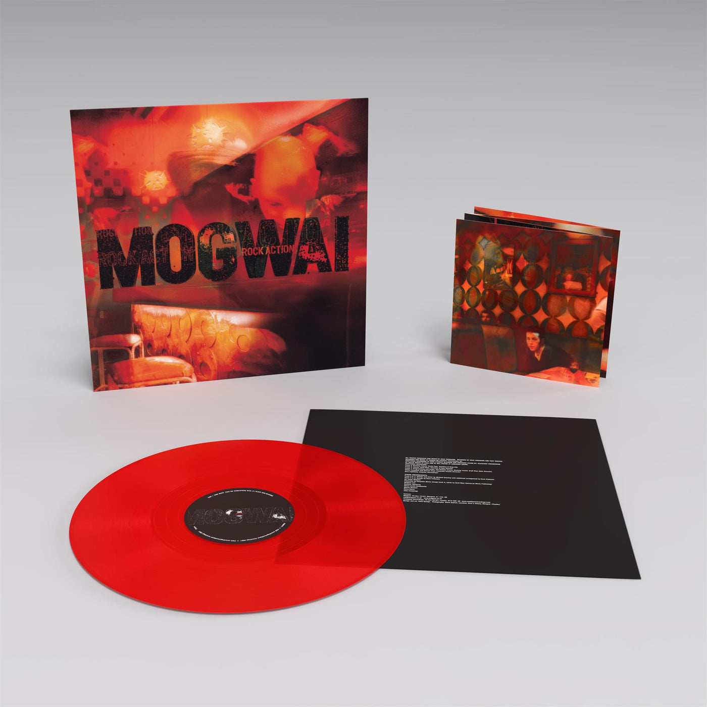 Mogwai - Rock Action Transparent Red Vinyl LP