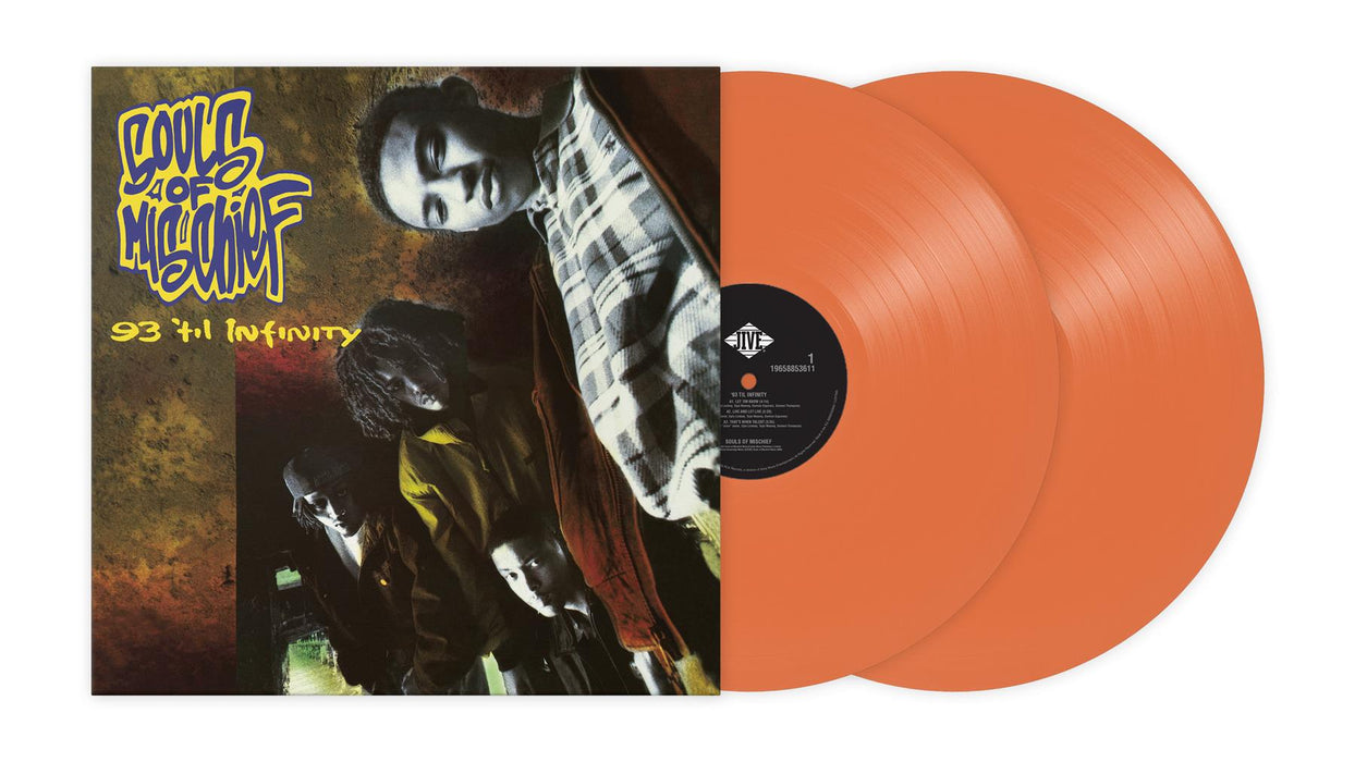 Souls Of Mischief - 93 'Til Infinity 2x Orange Vinyl LP