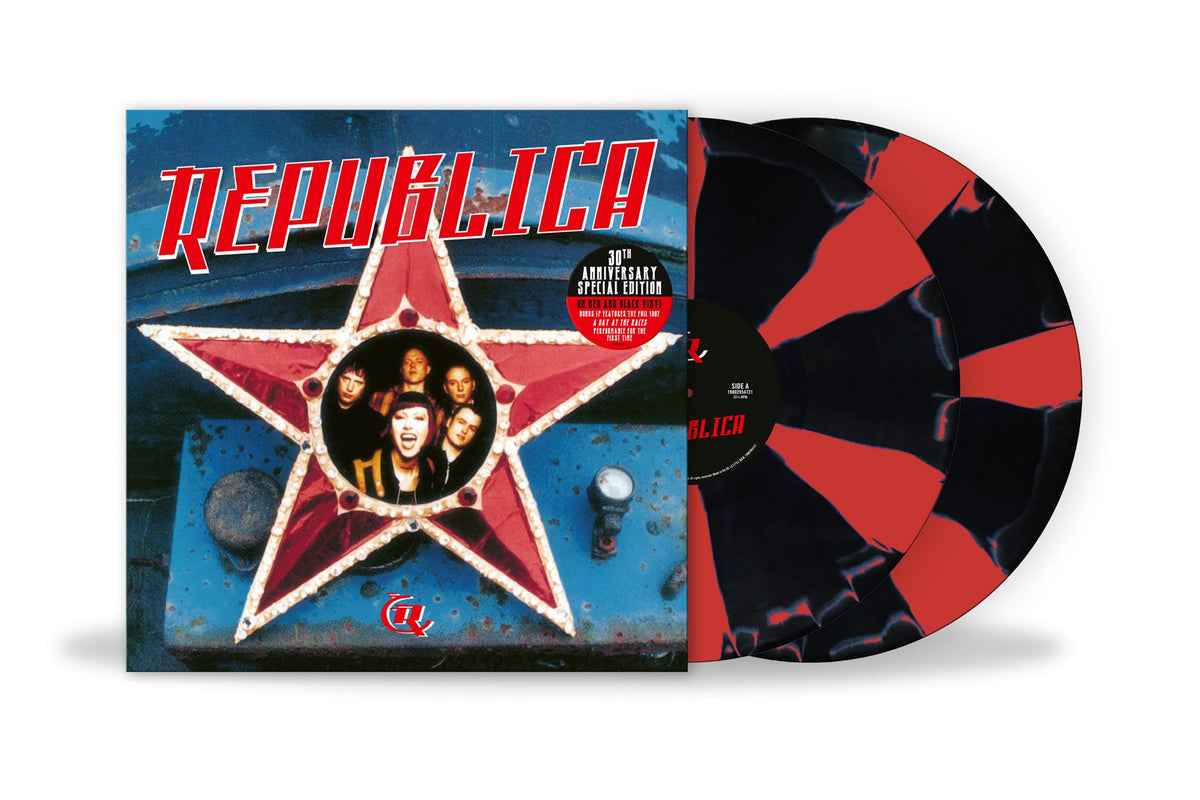 Republica - Republica 30th Anniversary 2x Black & Red Cornetto Vinyl LP