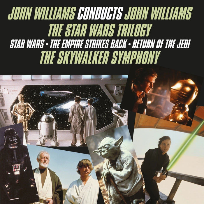 John Williams Conducts The Star Wars Trilogy - John Williams Limited Edition 2x 180G Translucent Green Vinyl LP