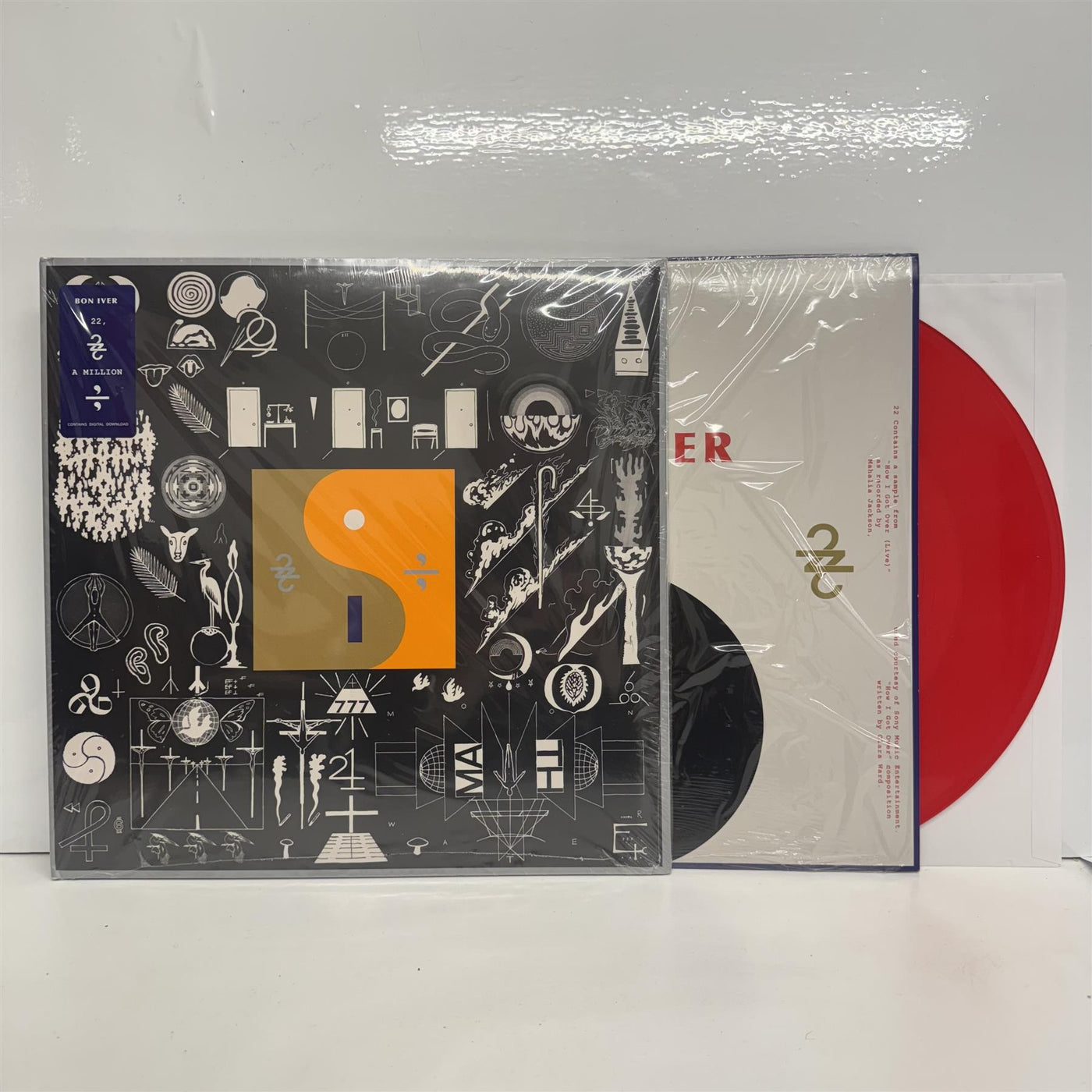 Bon Iver - 22, A Million Vinyl LP & Red 12" Single